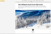 Vermont is the Star of Outside's 'Ultimate East Coast Ski Guide'